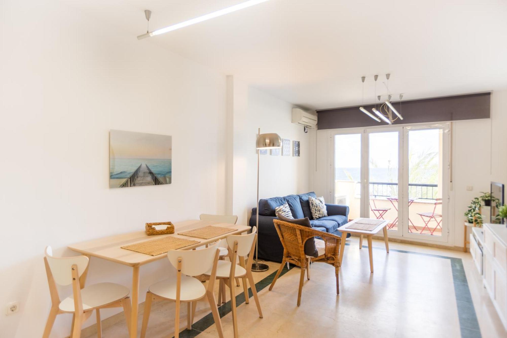 Bonito Apartamento En Primera Linea De Playa Estepona Kültér fotó